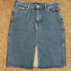 GAP Blue Denim Skirt